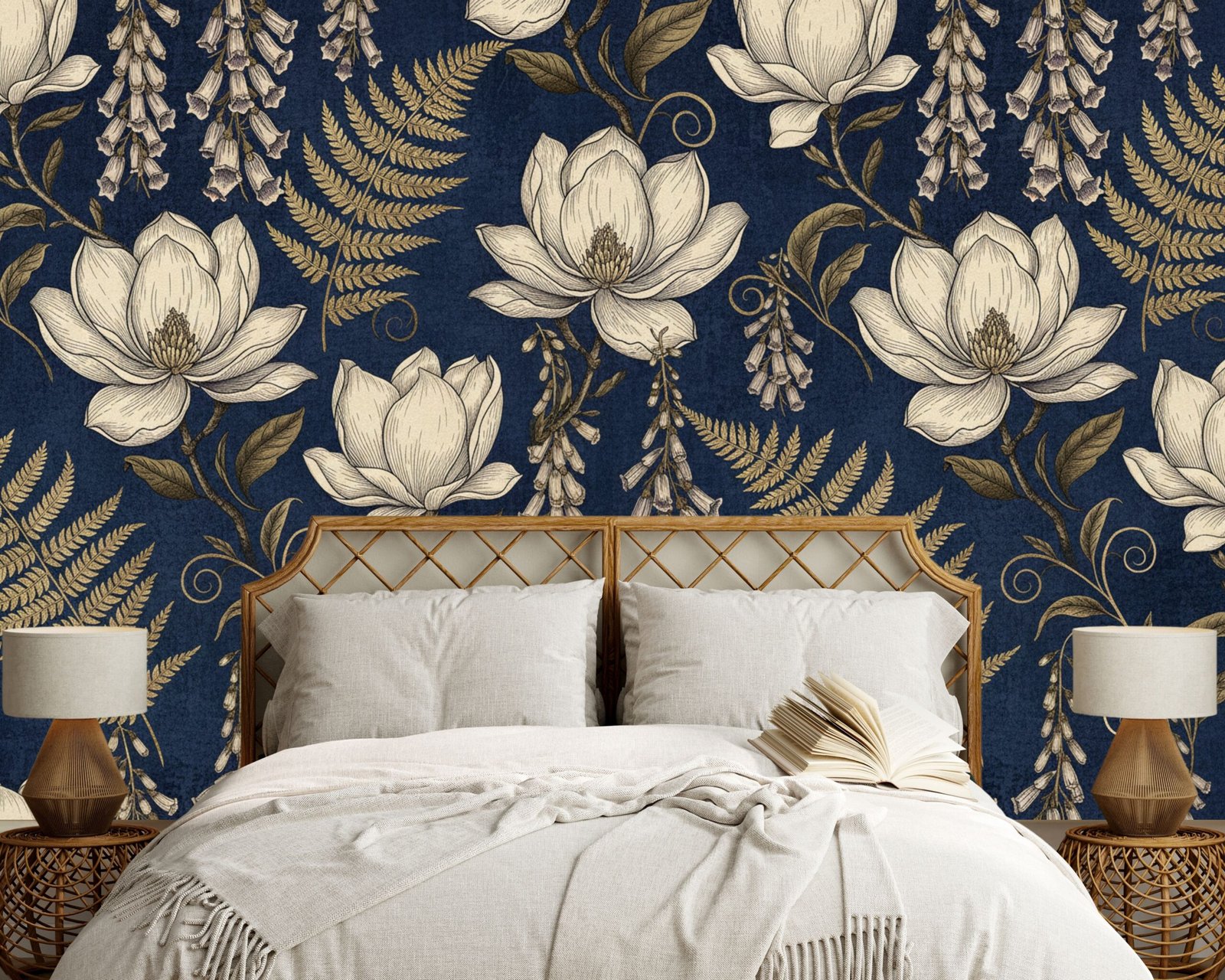 Victorian Botanical Seamless Wallpaper - Image 2