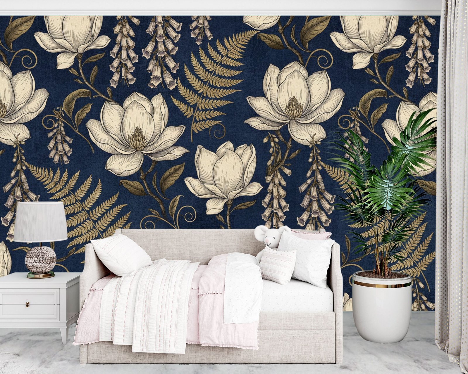 Victorian Botanical Seamless Wallpaper - Image 6
